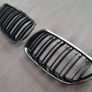 BMW 3 Series E92 E93 Pre-Lci Gloss Black Kidney Grilles Brand New Image 4