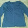 Abercrombie&Fitch bell sleeve top in blue size XS Postage included Image 4