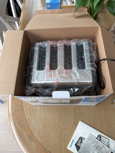 Philips toaster Brand new