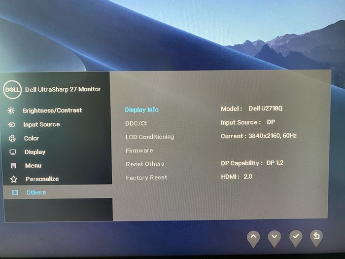 Dell 27-inch 4K IPS monitor