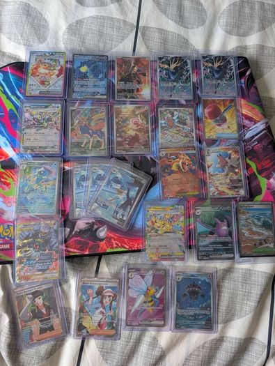 Pokemon Cards Lot Collection Eevee Iron Crown Xerneas many more