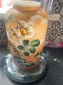 Beautiful Antique Opaline Vase