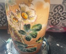 Beautiful Antique Opaline Vase