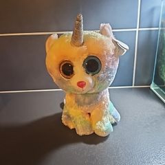 Ty Beanie Boos 6" Heather Uni-Kitty