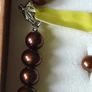 Sterling silver pearls matching set Image 4