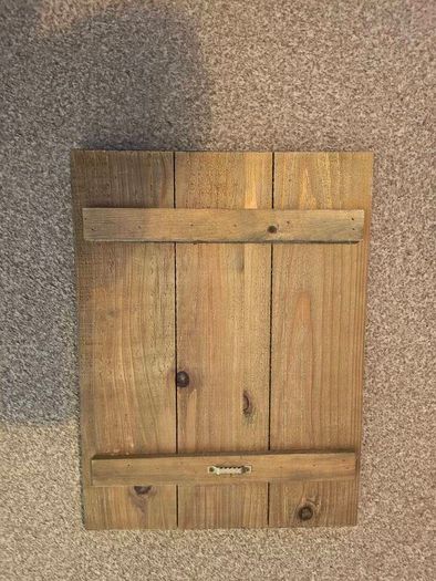 Nautical timber wall hanging