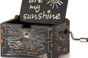 You Are My Sunshine Music Box Love Gift For Him/Her, Love Quotes Gifts For Her, Mum Gifts For Daughter, Valentines Day Gift To Wife, Husband, Father or Grandparent Present Valentines Gifts MULTIPLE STYLES AVAILABLE (FREE POSTAGE)