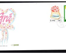 1991 Ireland Love Commemorative Stamps An Post First Day Cover (FDC)