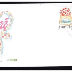 1991 Ireland Love Commemorative Stamps An Post First Day Cover (FDC)