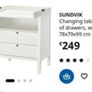 Changing Table & Chest of Drawers Image 7