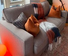 New sofa bed sold with warranty & 2 pillows