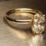 Bargain 14ct Yellow Gold Oval Brilliant Lab Grown 2ct Diamond Solitaire Ring Image 9