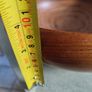 Rare find  Large wood turned fruit bowl. Image 2