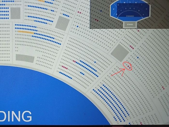 4 x Westlife Seats Sun Sept 20th