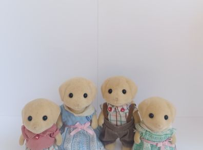 Sylvanian Labrador family