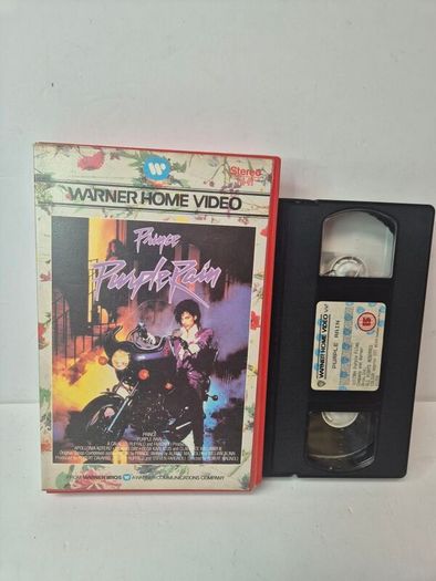 Prince - Purple Rain VHS (Original 1980s Clamshell )