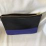 New Moss Copenhagen Twotone Leather Clutch Bag Image 5