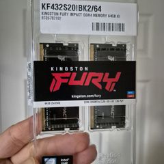 Kingston FURY Impact  64GB, DDR4 laptop RAM, new