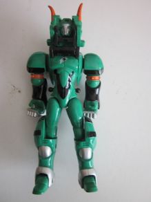 2007 Bandai Power Rangers Jungle Fury Green Ranger Elephant Ranger Deluxe Figure.