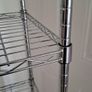 Chrome Shelving Unit Image 3