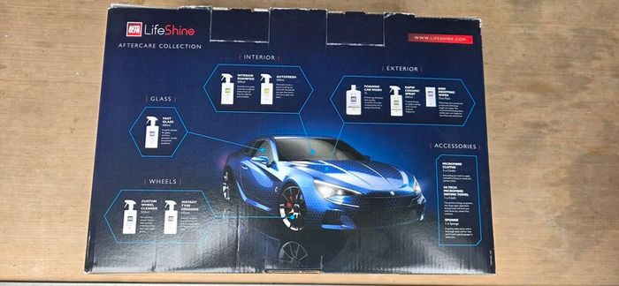 Autoglym LifeShine Aftercare Collection - Cleaning Kit for Cars - Brand New in Box