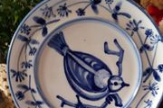 Handpainted plate