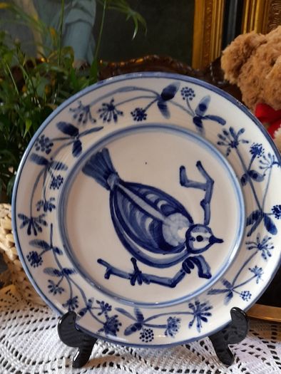 Handpainted plate