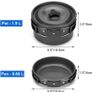 Camping Cooker Pan Set Aluminum Camping Cookware Kit for 2 People, Portable Outdoor Pot Pan Stove Kettle 2 Cups and Tableware - Backpacking Cookware for Picnic Trekking and Hiking (FREE POSTAGE) Image 4