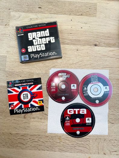 GTA Collectors Edition (Examine photos) PlayStation 1 Retro PS1