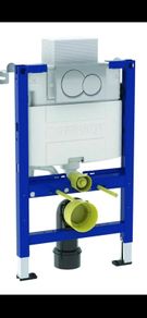 Geberit alpha frame and flush plate