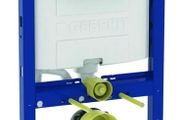 Geberit alpha frame and flush plate