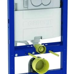 Geberit alpha frame and flush plate