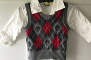 Baby Gap 3-6 month sweater vest/jumper and shirt