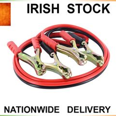 120 Amp 2.5 Metre Heavy Duty Booster Cables Jump Leads Car Van Battery Starter