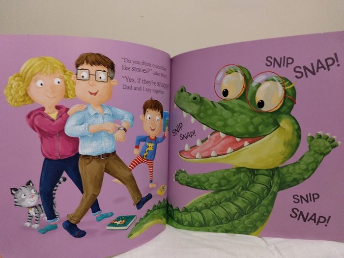 You Can,t Cuddle A Crocodile Story Book