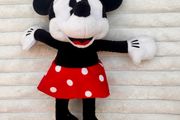 Walt Disney Minnie Mouse 90 Years Soft Plush approx. 36 cm. Used Please see photos