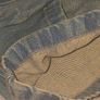 Stonewashed-Coloured (greenish-blue) BoohooManJorts Image 4
