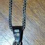 silver necklace with pendant Image 5
