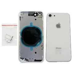 Replacement Back Glass Cover For Apple iPhone 8 Rear Housing Assembly White