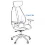 IKEA office chair GRUPPSPEL beige Image 3
