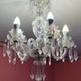 Waterford Crystal Five Light Chandelier Image 3
