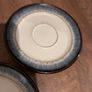Denby blue saucers 4 in total Image 3