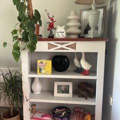 wooden bookcase