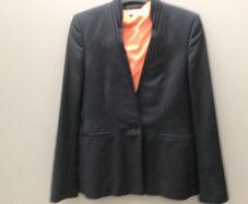 Vintage Black Designer Jacket by Veronique Branquhino Size 12
