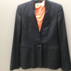 Vintage Black Designer Jacket by Veronique Branquhino Size 12