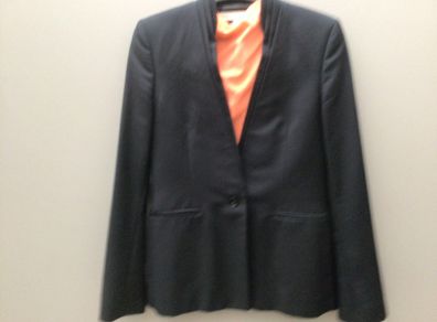 Vintage Black Designer Jacket by Veronique Branquhino Size 12