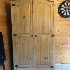 Corona wood wardrobe