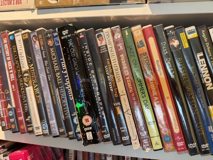 Personal Music CD and Music DVD Collection For Sale. Around 600 Titles. VG-EX Condition