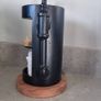 Handmade Industrial Tea and Coffee Station with 4 Slate Coasters Image 4