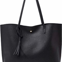 Tote Bag for Women,Ladies Handbag,Soft PU Leather Large Capacity Women's Top Handle Shoulder Bag